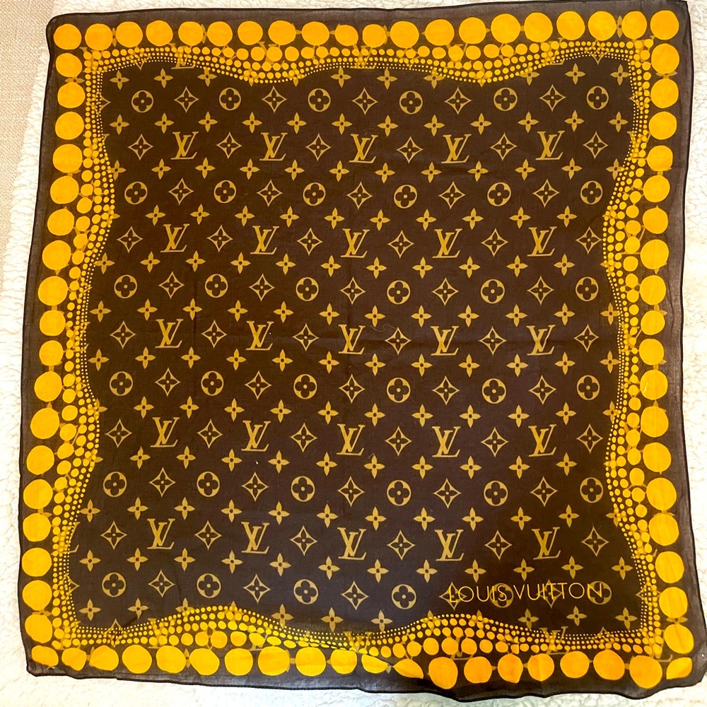 Louis Vuitton square scarf
